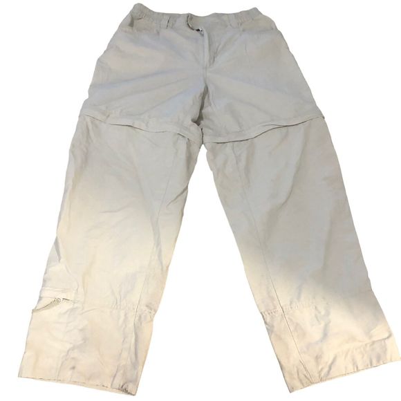 Columbia Women’s 6R Convertible Pants Hiking Outdoor Beige - Picture 14 of 16